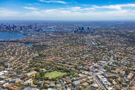 Aerial Image of MILITARY ROAD AND MOSMAN