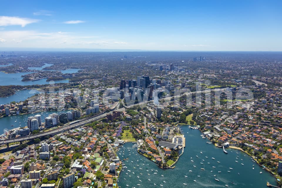 Aerial Image of Neutral Harbour, Kirribilli and North Sydney