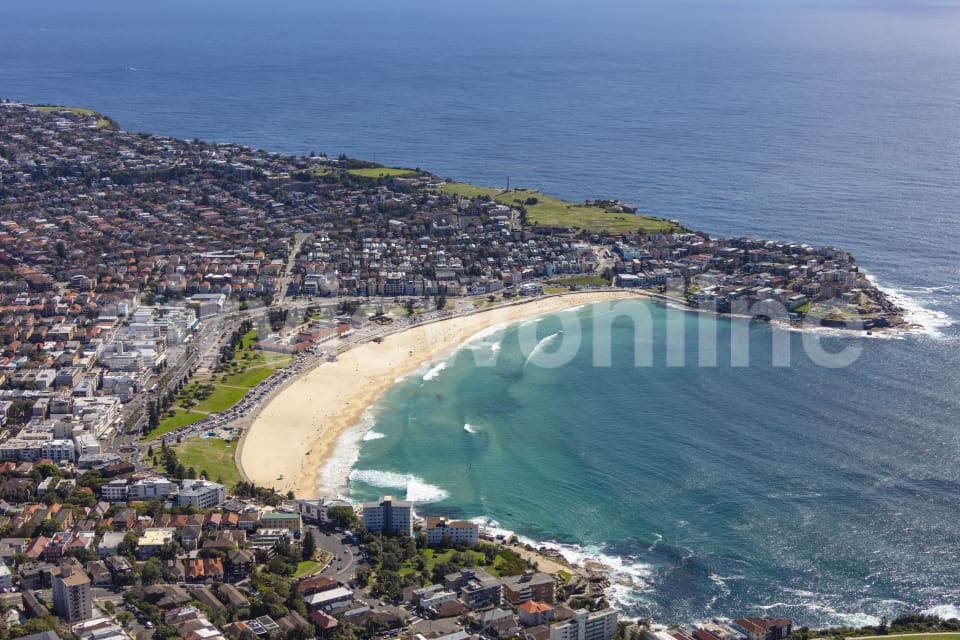 Aerial Image of Bondi Beach
