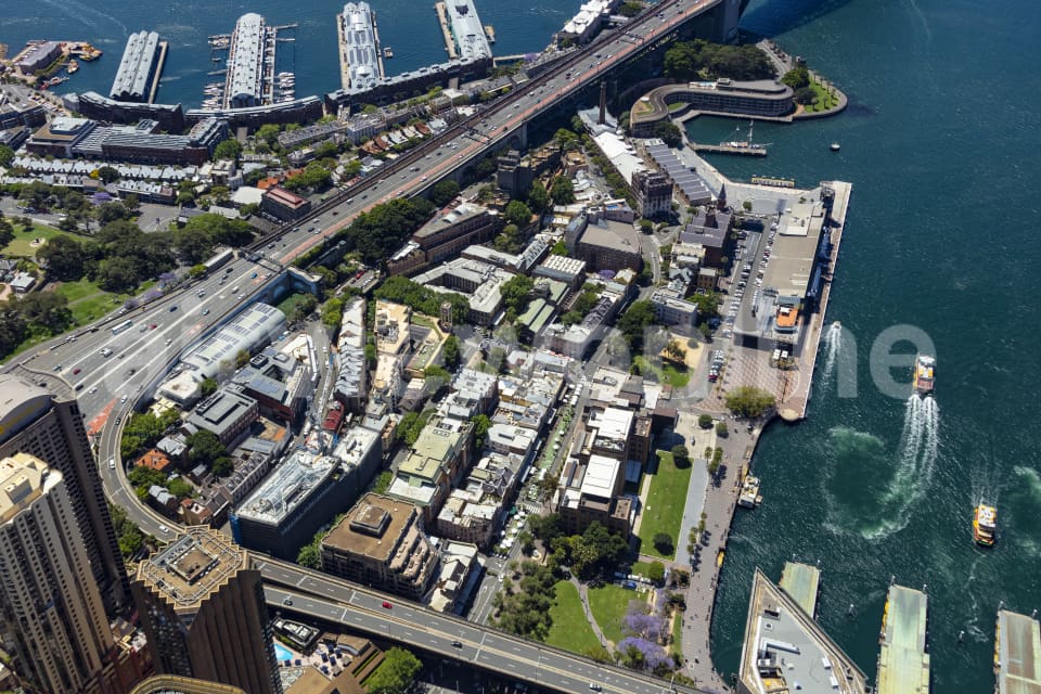 Aerial Image of The Rocks