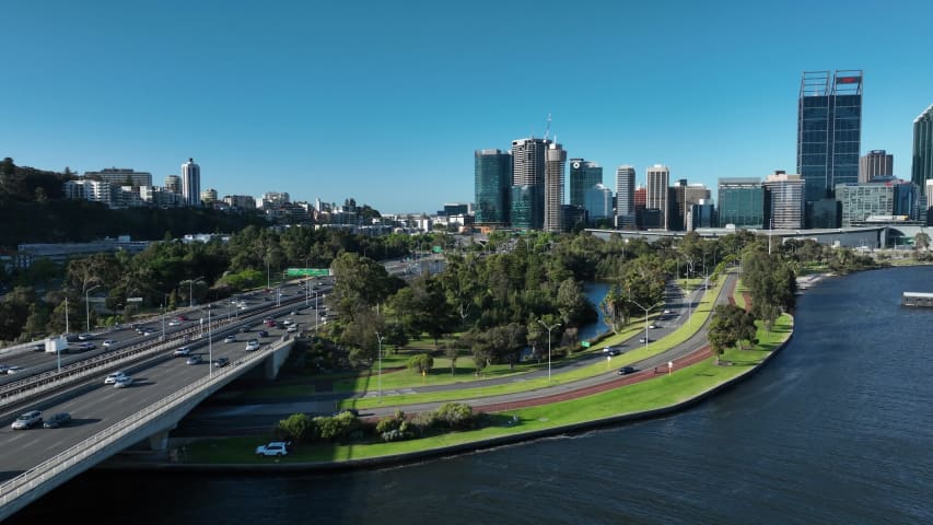 Aerial Image of SOUTH PERTH