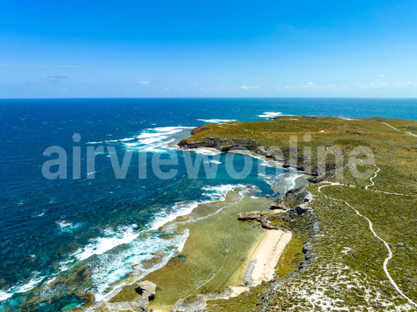 Aerial Image of Rottnest Island