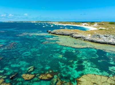 Aerial Image of ROTTNEST ISLAND