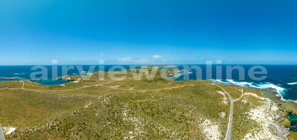 Aerial Image of Rottnest Island