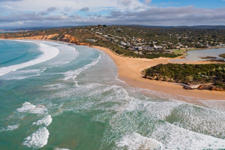 Aerial Image of ANGLESEA