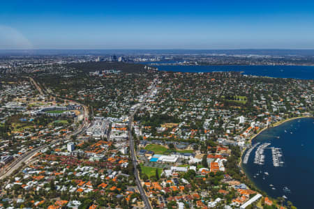 Aerial Image of CLAREMONT