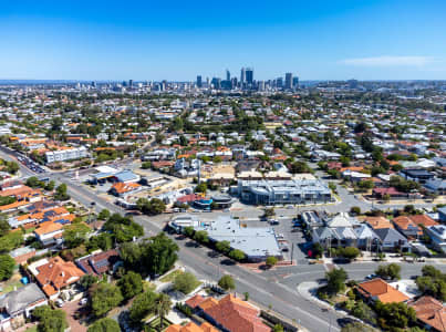 Aerial Image of NORTH PERTH