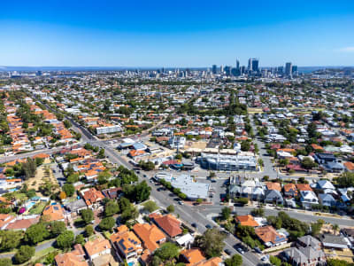 Aerial Image of NORTH PERTH