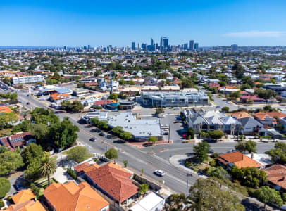 Aerial Image of NORTH PERTH
