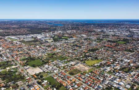 Aerial Image of EAST CANNINGTON