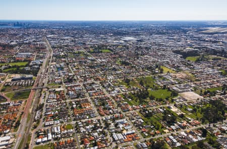 Aerial Image of EAST CANNINGTON