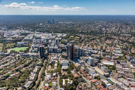 Aerial Image of ST LEONARDS