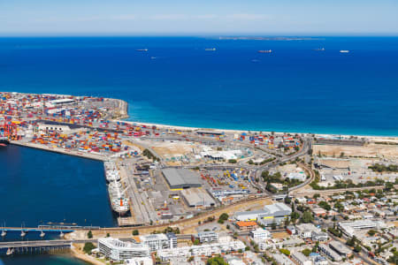 Aerial Image of NORTH FREMANTLE