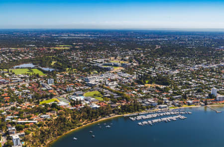 Aerial Image of CLAREMONT