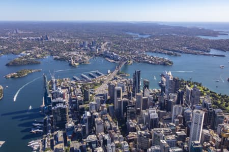 Aerial Image of SYDNEY CBD LOOKING NORTH