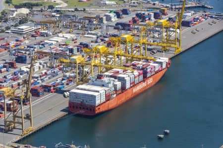 Aerial Image of PORT BOTANY