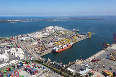 Aerial Image of PORT BOTANY