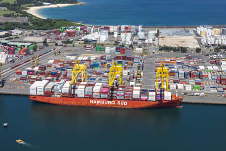 Aerial Image of PORT BOTANY