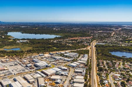 Aerial Image of BIBRA LAKE