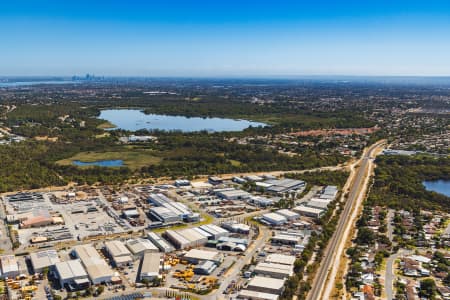 Aerial Image of BIBRA LAKE