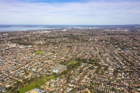 Aerial Image of CANTERBURY