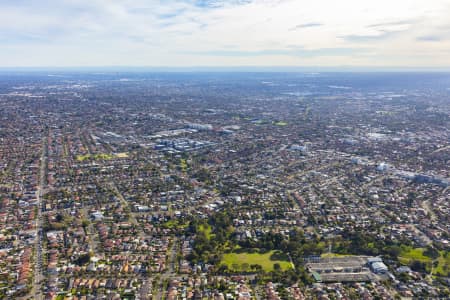 Aerial Image of CANTERBURY