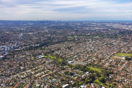 Aerial Image of CANTERBURY