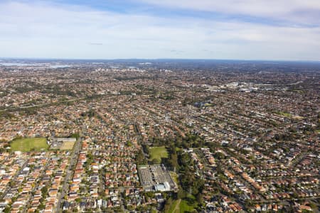 Aerial Image of CANTERBURY