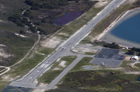 Aerial Image of ROTTNEST ISLAND AIRPORT