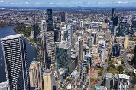 Aerial Image of BRISBANE CITY