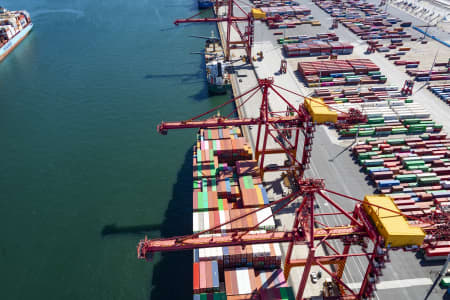 Aerial Image of PORT BOTANY