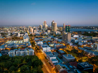 Aerial Image of WEST PERTH