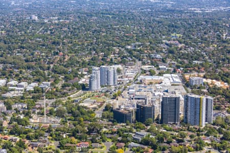 Aerial Image of CASTLE HILL