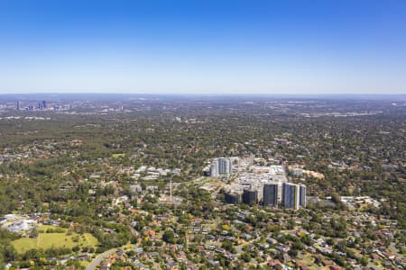 Aerial Image of CASTLE HILL