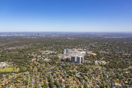 Aerial Image of CASTLE HILL