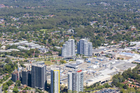 Aerial Image of CASTLE HILL
