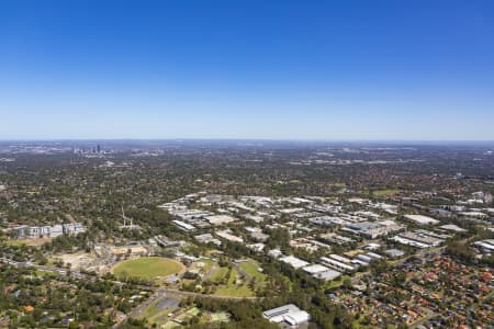 Aerial Image of CASTLE HILL