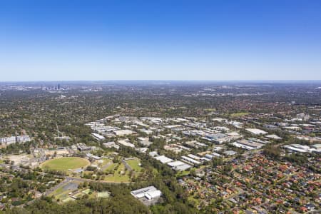 Aerial Image of CASTLE HILL