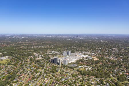 Aerial Image of CASTLE HILL