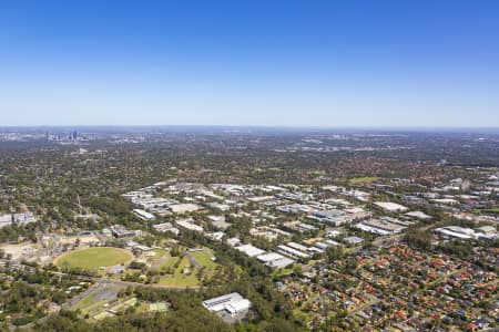 Aerial Image of CASTLE HILL