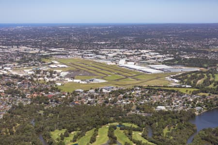 Aerial Image of BANKSTOWN AERODROME