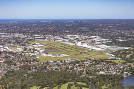 Aerial Image of BANKSTOWN AERODROME