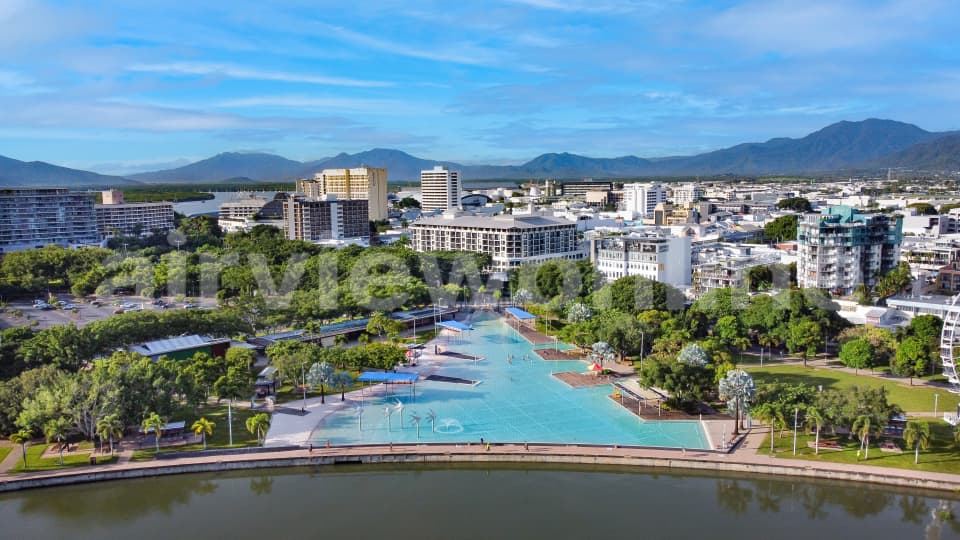 Aerial Image of Cairns Lagoon