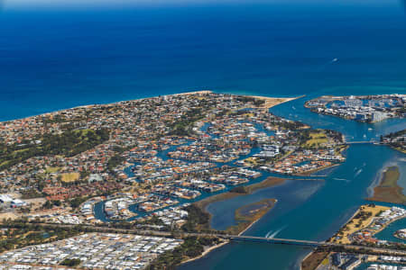 Aerial Image of HALLS HEAD