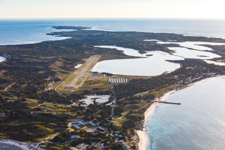 Aerial Image of ROTTNEST ISLAND AIRPORT