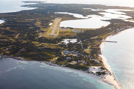 Aerial Image of ROTTNEST ISLAND AIRPORT