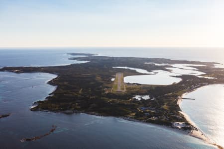 Aerial Image of ROTTNEST ISLAND AIRPORT