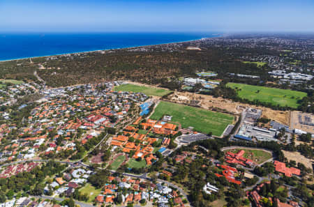Aerial Image of MOUNT CLAREMONT