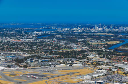 Aerial Image of PERTH AIRPORT