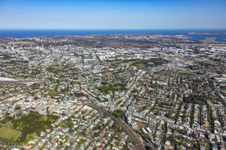 Aerial Image of NEWTOWN SHOPS AND STATION